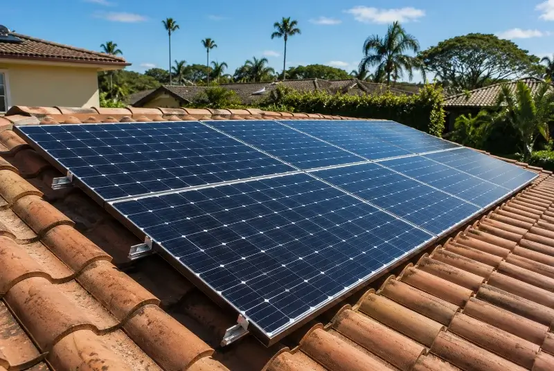 Installation de panneaux solaires à Crazannes